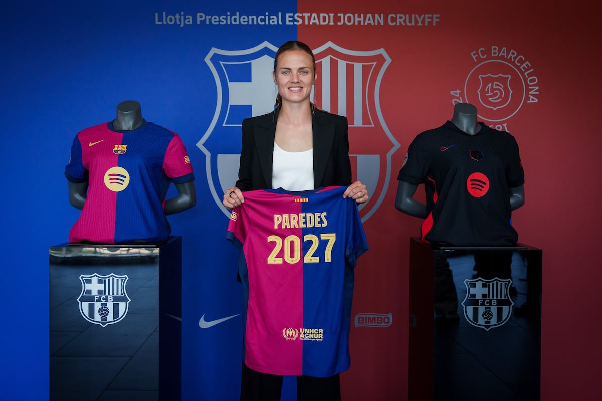 Irene Paredes renueva con el Barcelona hasta 2027 a tres días de la final de la Champions | Fútbol | Deportes