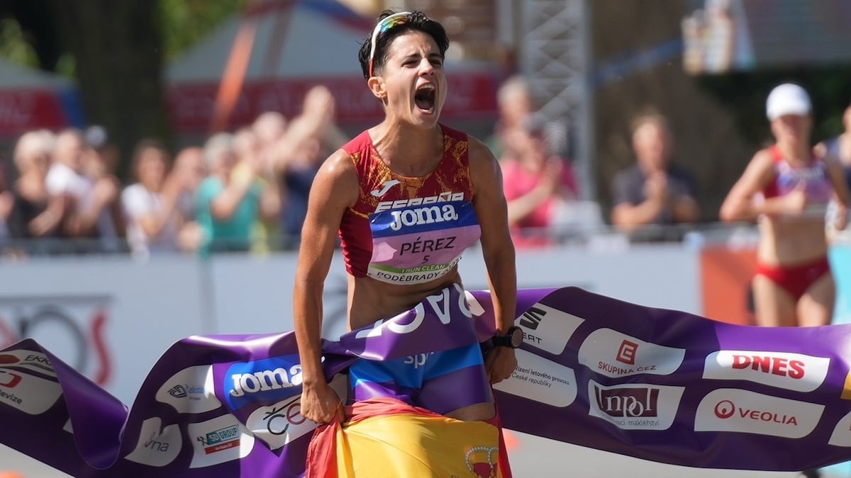La campeona olímpica María Pérez vuelve a marchar y se impone en los 35 kilómetros de la Copa de Europa | Deportes