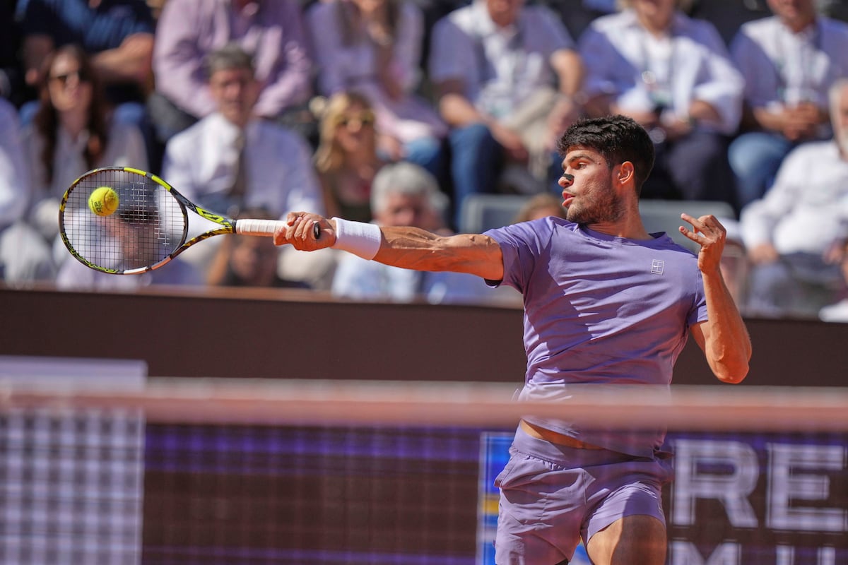Masters de Roma 2025: Dos estetas entre lo feo, pero oficio, triunfo y final para Alcaraz | Tenis | Deportes