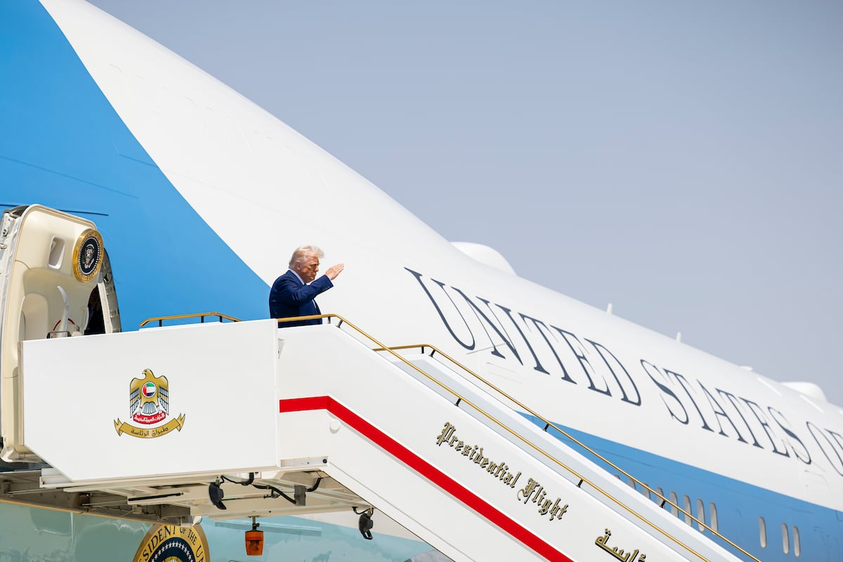 EE UU acepta formalmente el avión de Qatar para uso de Donald Trump | Internacional