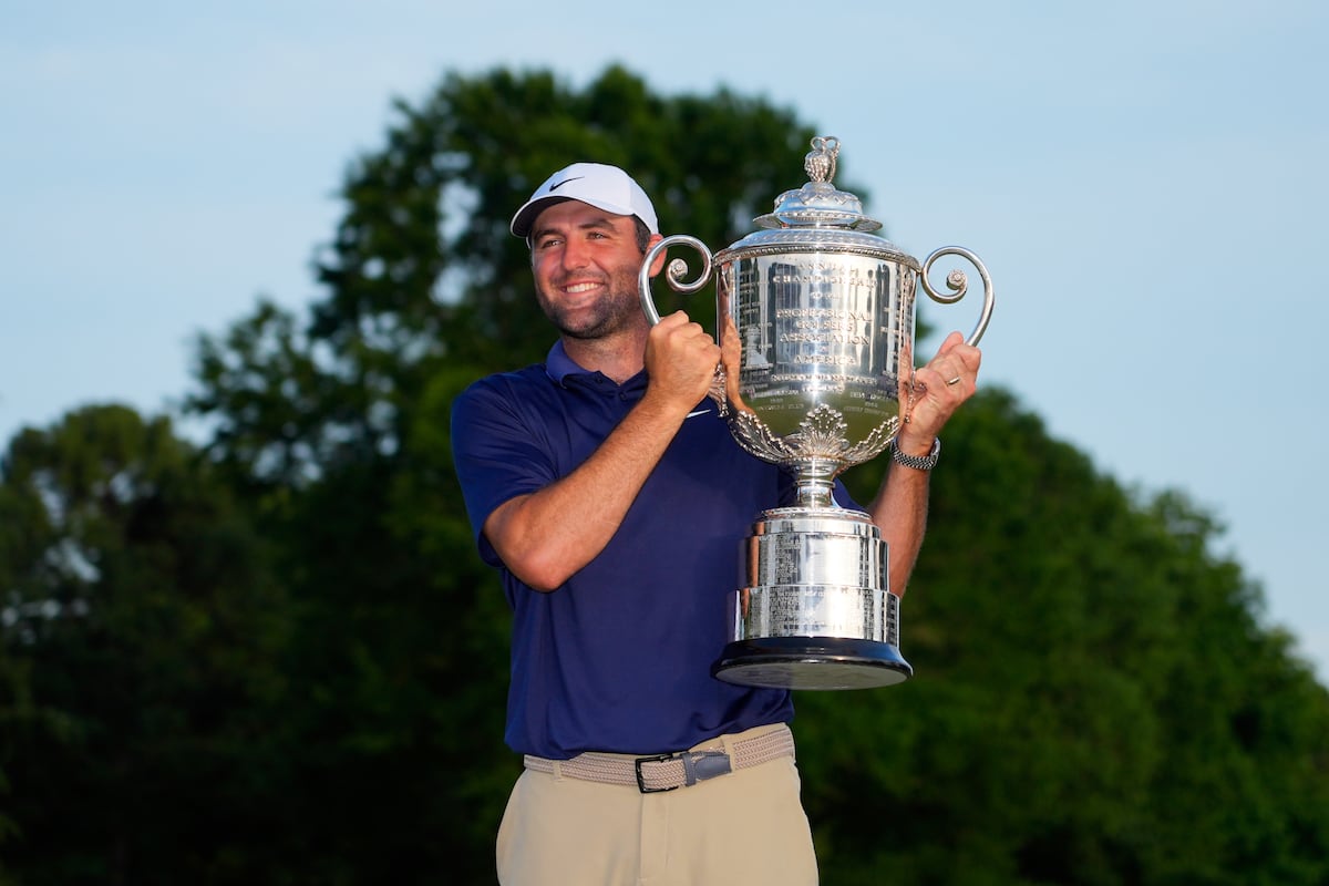 Scottie Scheffer se corona en el Campeonato de la PGA y Jon Rahm exhibe destellos de su mejor juego | Deportes
