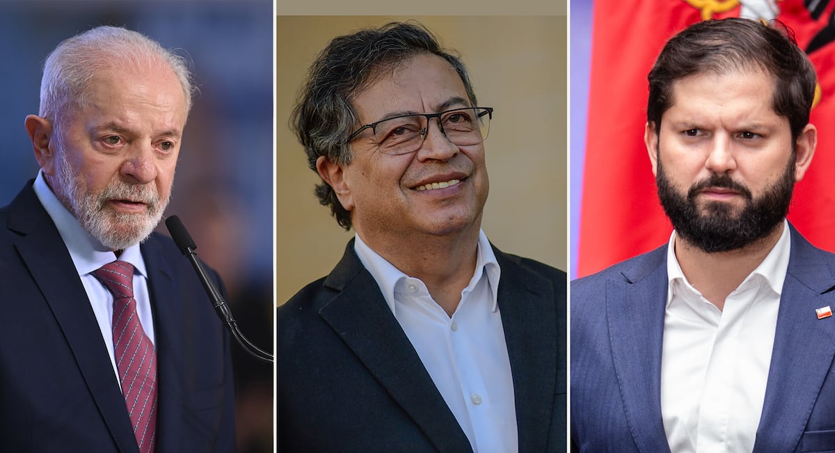 Lula, Petro y Boric viajan a China para estrechar lazos comerciales en plena guerra arancelaria