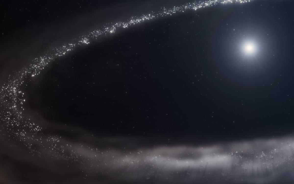 Hallada agua helada en un sistema estelar joven por primera vez | Ciencia