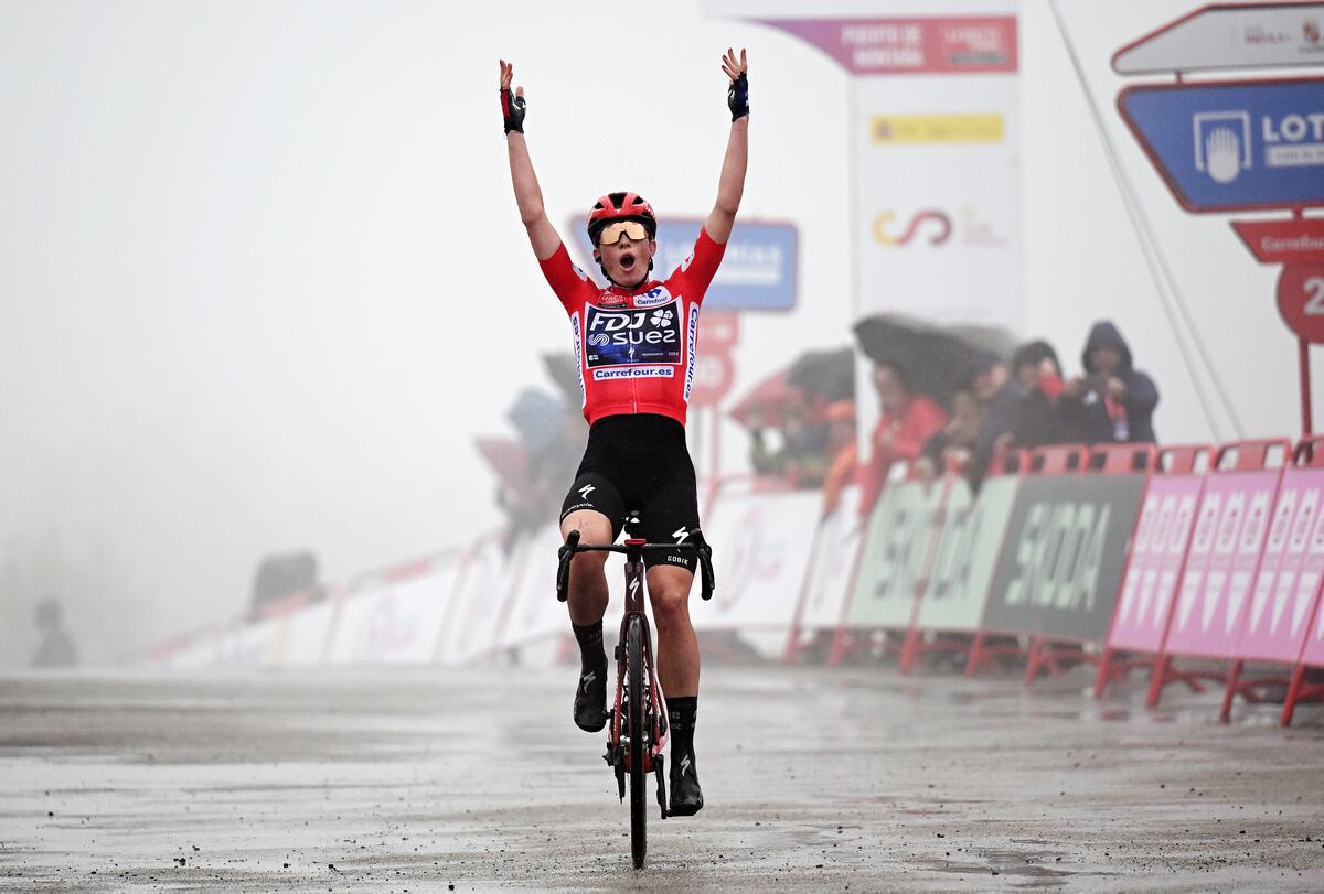 Demi Vollering, ganadora en la etapa definitiva y campeona de la Vuelta | Ciclismo | Deportes