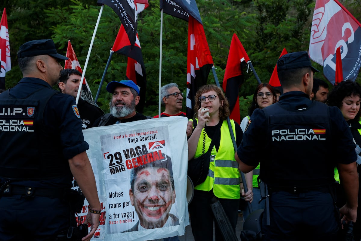 Huelga general en la Comunidad Valenciana por la gestión de la dana | Noticias de la Comunidad Valenciana