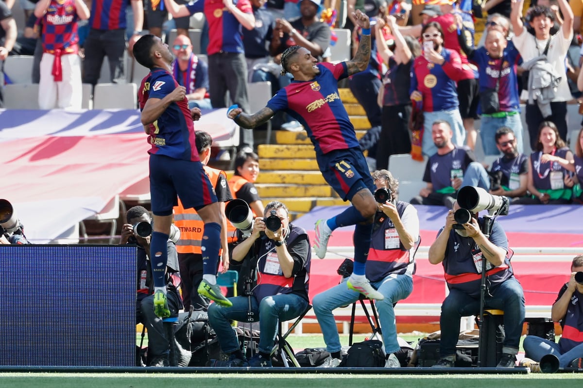 Barcelona – Real Madrid, el clásico de la Liga en imágenes