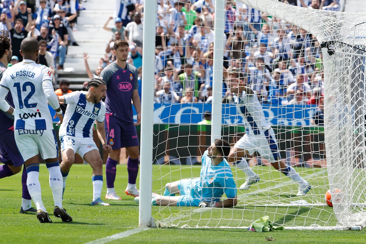 El Leganés gana al Espanyol y da un paso hacia la salvación | Fútbol | Deportes