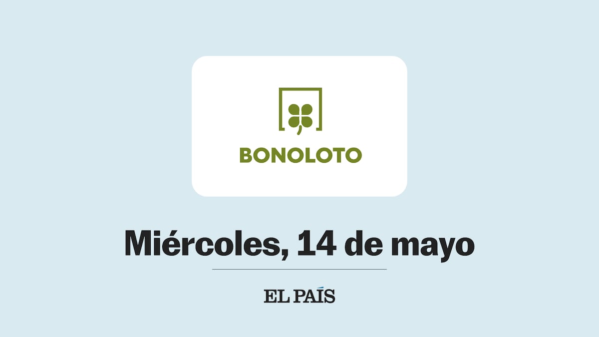 Bonoloto: comprobar sorteo del miércoles 14 de mayo | Sorteos: Loterías y ONCE