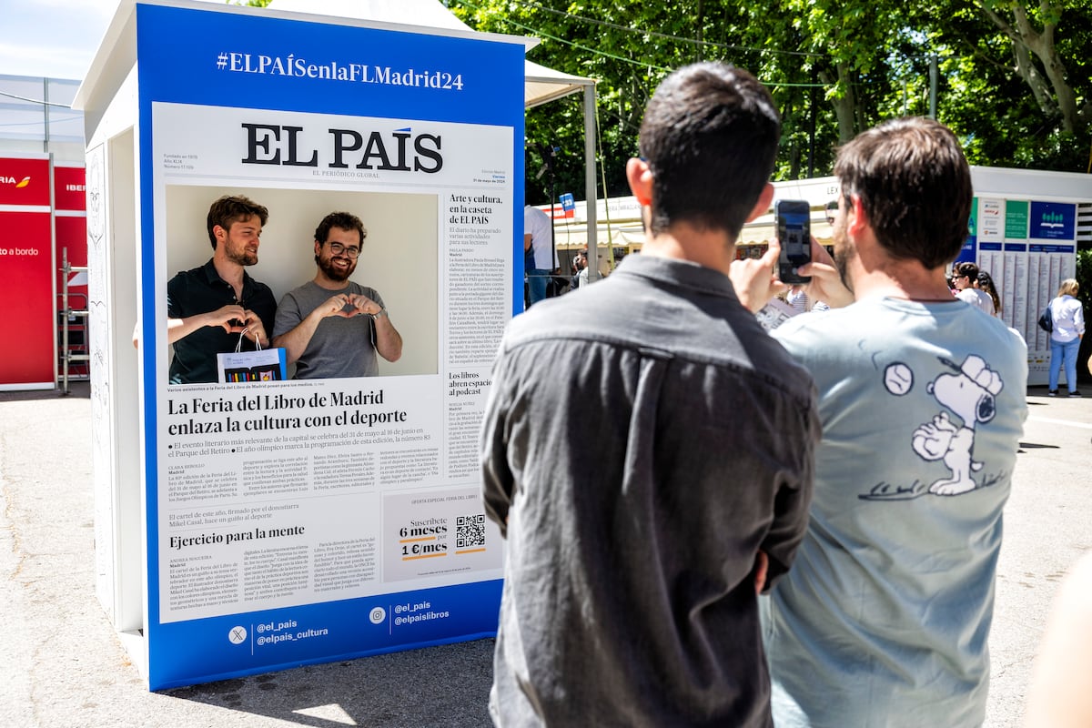 EL PAÍS y la SER llevan a la Feria del Libro de Madrid ‘Hoy en EL PAÍS’, ‘Qué estás leyendo’, ‘Esta noche libro’ y ‘Un libro, una hora’ | EL PAÍS que hacemos