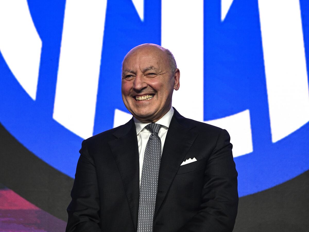 Giuseppe Marotta, presidente del Inter: “La Champions no la gana el más fuerte, sino el más inteligente” | Fútbol | Deportes