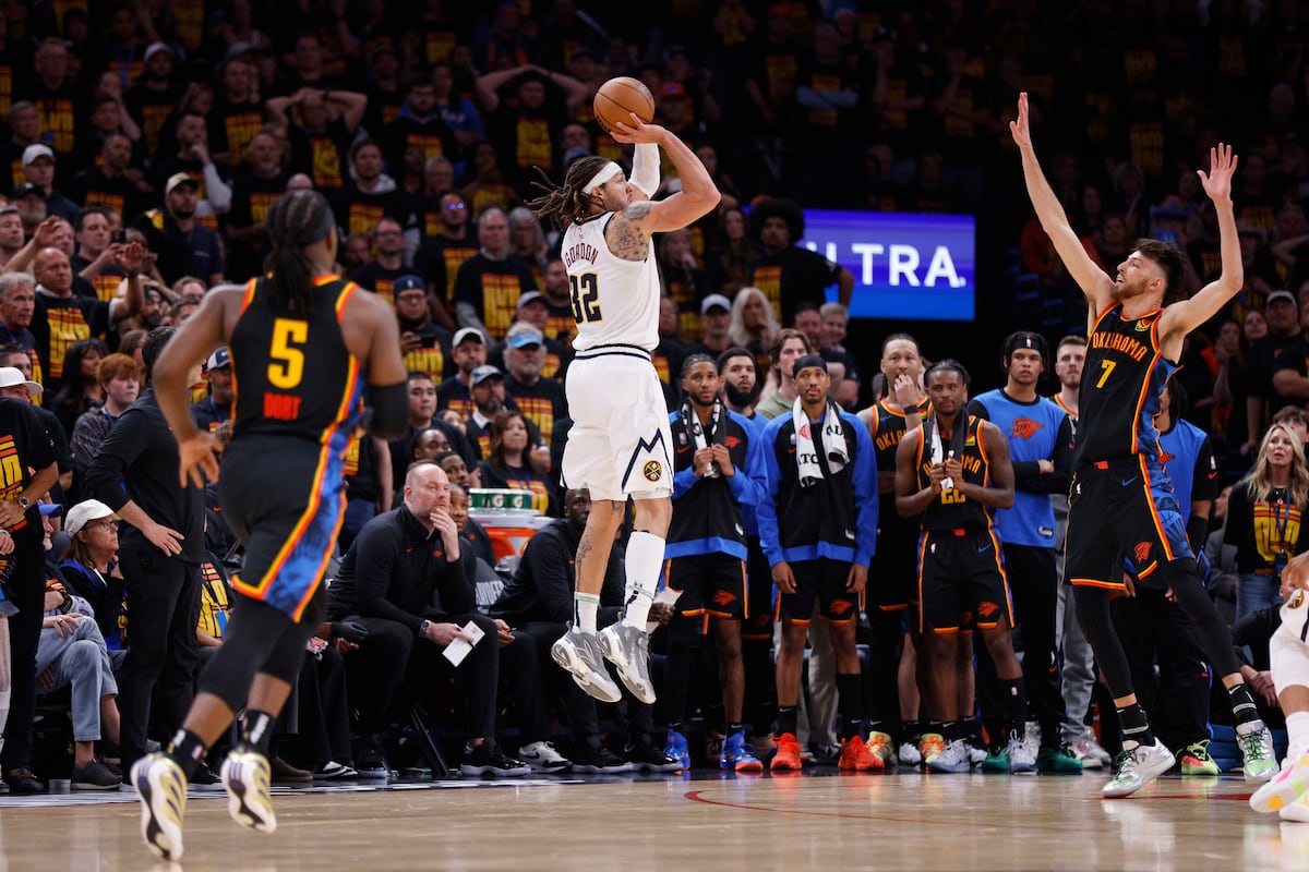 Los Nuggets se llevan el primer partido de la serie frente a Oklahoma City con un triple agónico | Baloncesto | Deportes
