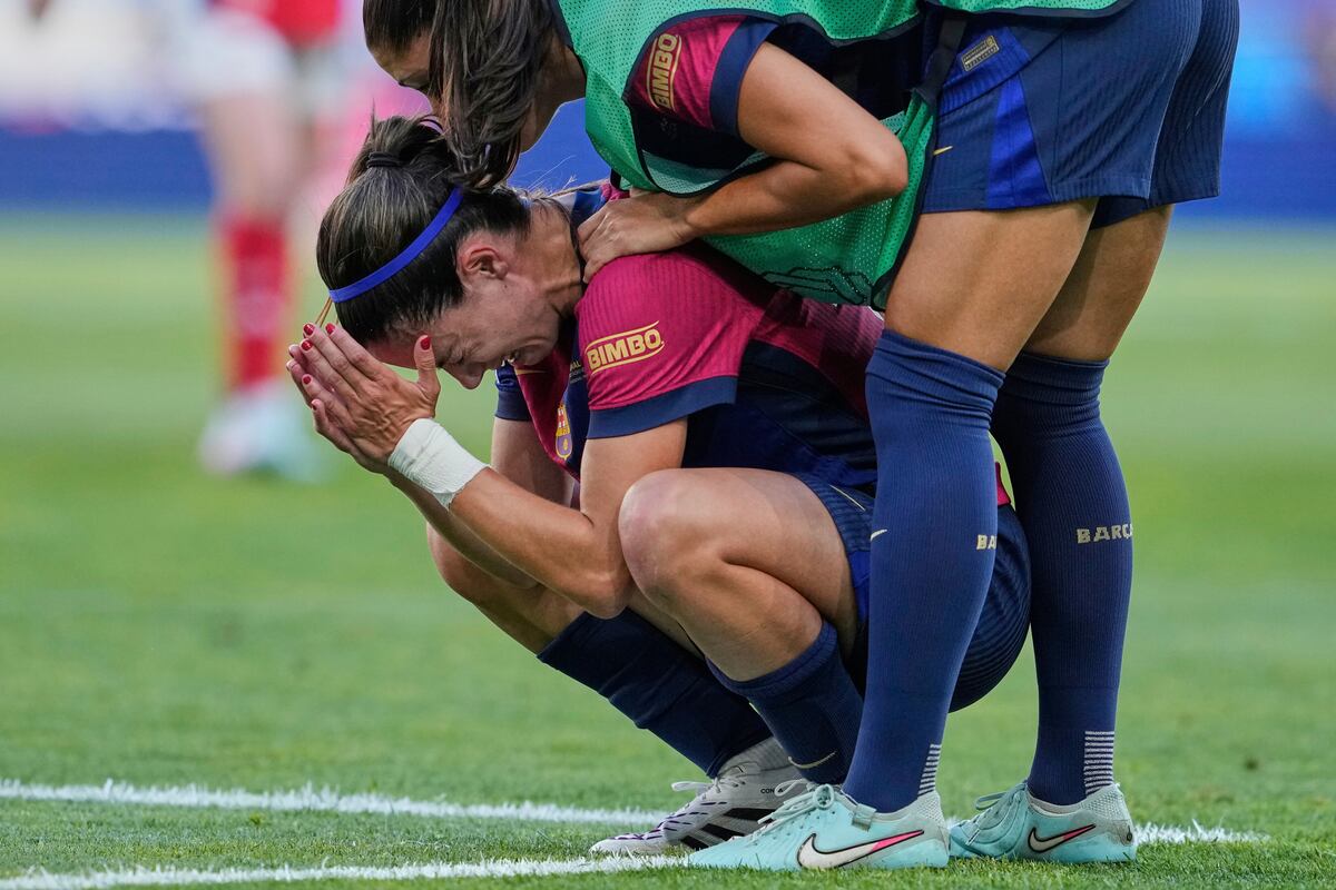 Champions League femenina: La decepción de Lisboa y la frustración de Aitana Bonmatí: “Volveremos. No queda otra que seguir y levantarnos” | Fútbol | Deportes