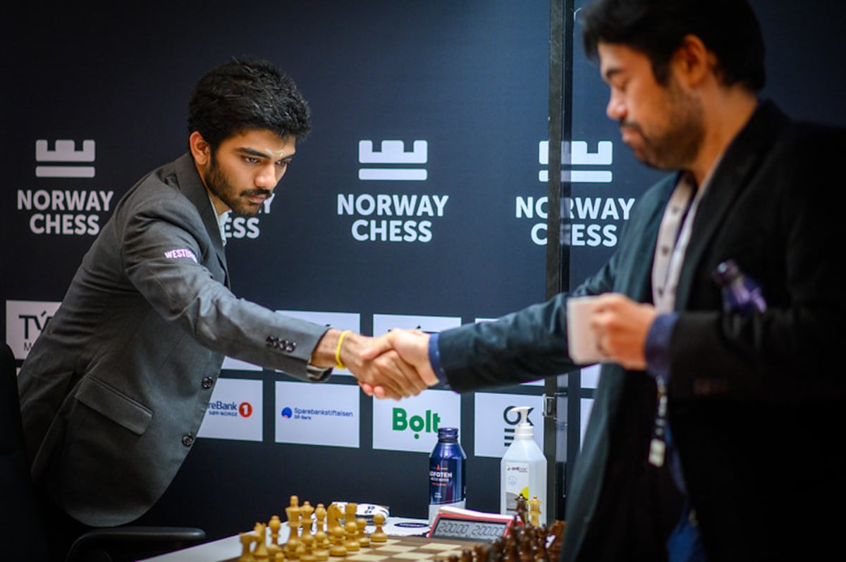 Torneo Norway Chess de ajedrez: Gukesh, campeón del mundo de ajedrez, despierta por fin y tumba al líder Nakamura | Actualidad del Ajedrez
