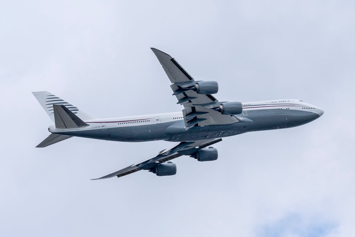 Trump prevé aceptar un Boeing regalo de Qatar y usarlo como ‘Air Force One’, según la prensa | Internacional