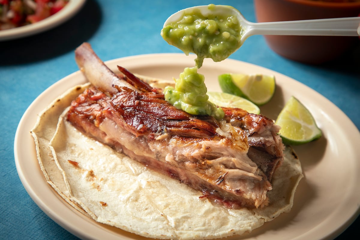 En El Gran Abanico preparan el mejor taco de barriga de cerdo de Ciudad de México  | Opinión