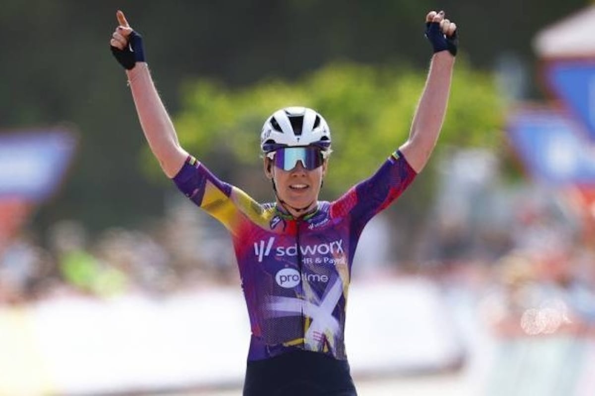 Anna van der Breggen toma el mando de la Vuelta a España en Borja | Ciclismo | Deportes