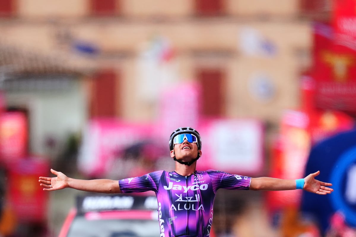 El australiano Luke Plapp vence desde la fuga la octava etapa del Giro de Italia | Ciclismo | Deportes